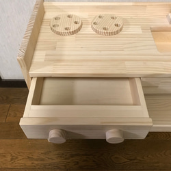 火力調節できる ままごとキッチン　　　　　　　　⭐️机に変身するタイプ⭐️ 7枚目の画像