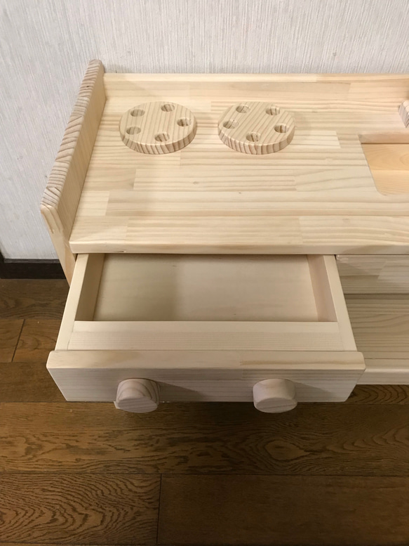 火力調節できる ままごとキッチン　　　　　　　　⭐️机に変身するタイプ⭐️ 7枚目の画像