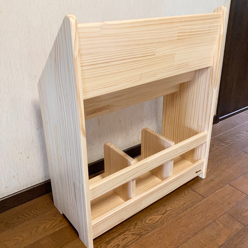 表紙の見える絵本棚 サイズオーダー可能 食器・家具 ShuCraft