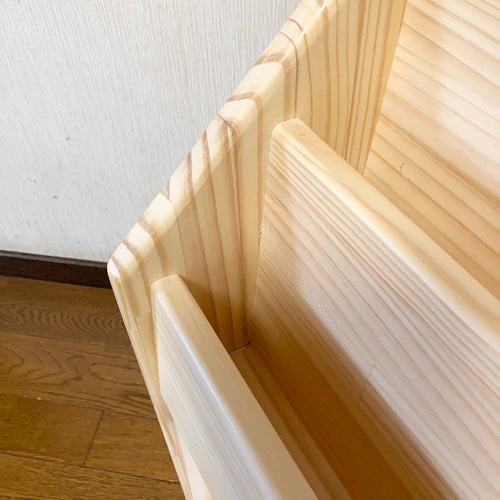表紙の見える絵本棚 サイズオーダー可能 食器・家具 ShuCraft