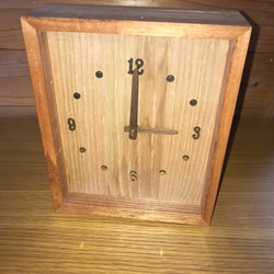 箱時計1  栴檀 1枚目の画像