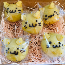 桜ねこcafe 月ねこ饅(５個入り) 3枚目の画像