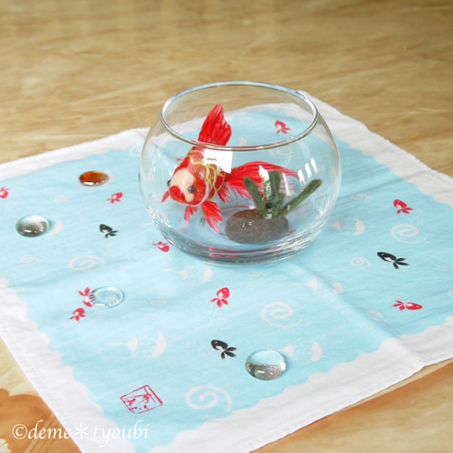 ガラスの中の金魚 立体・オブジェ deme＊tyoubi 通販 532955｜Creema