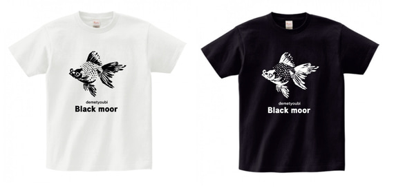 Black moor Tシャツ 1枚目の画像
