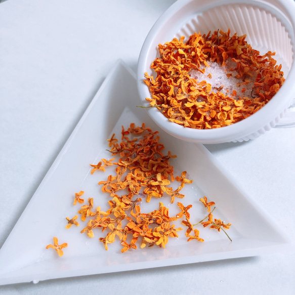 『2022年収穫』金木犀のドライフラワー  花材 1枚目の画像