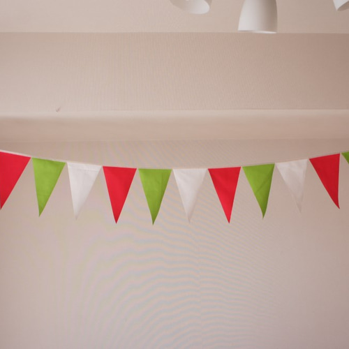 布ガーランド 290cm フラッグ 旗 結婚式 誕生日 パーティー キャンプ  