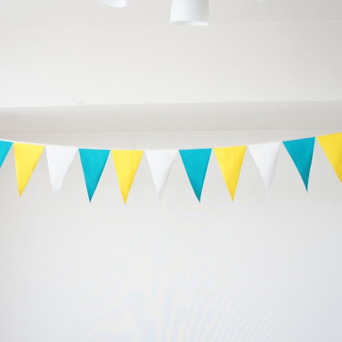 布ガーランド 290cm フラッグ 旗 結婚式 誕生日 パーティー キャンプ  