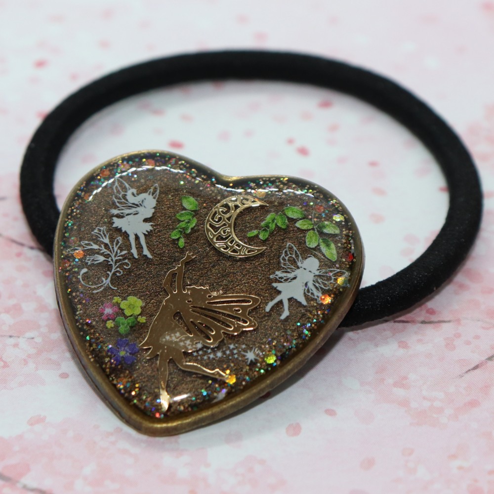 月夜のダンス（森）～妖精ヘアゴム～