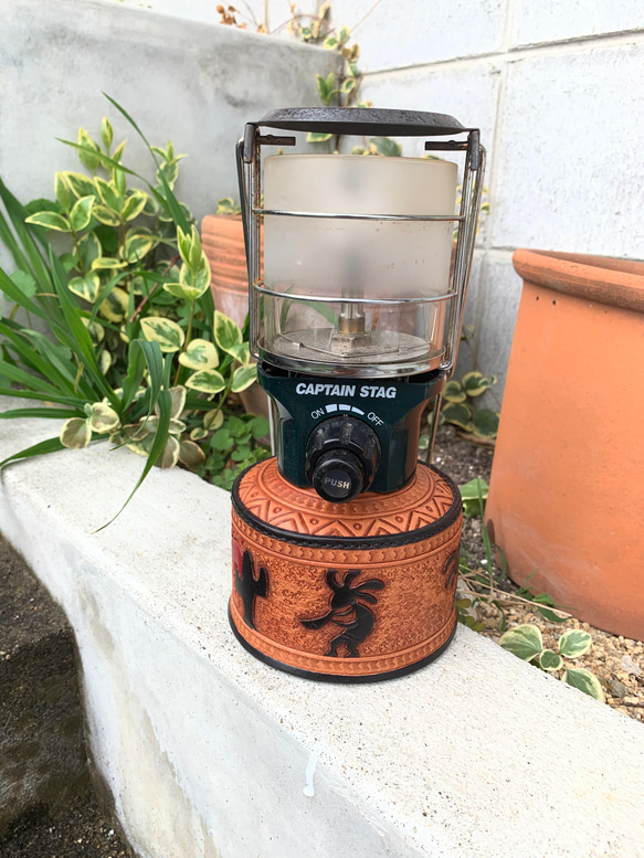 姫路レザー ココペリ OD缶カバー 3枚目の画像