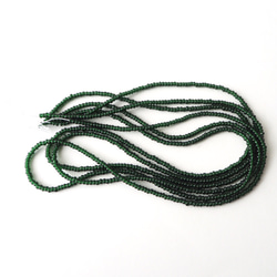 捷克 Charlotte Beads (13/0) 深綠色 PECH01-D.GR / 高級定制刺繡穿線器 第2張的照片