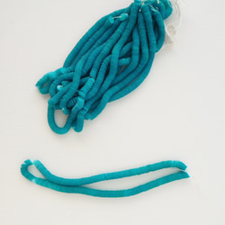 フランス製 スパンコール 5mm  ブルー/ キュベット オートクチュール刺繍 リュネビル刺繍 糸通し 1枚目の画像