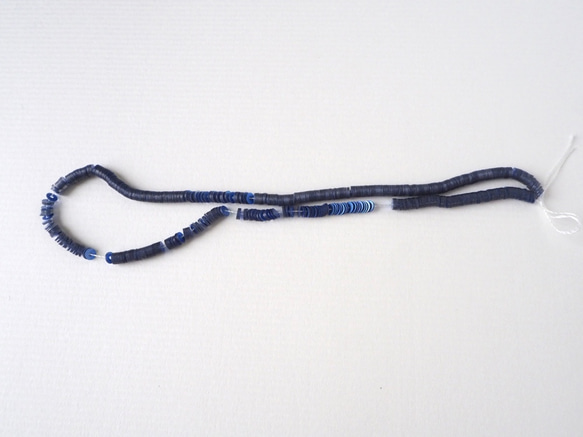 法國亮片3mm藍色海洋＃PA09-BM3 /高級定制刺繡Luneville刺繡穿線器 第3張的照片