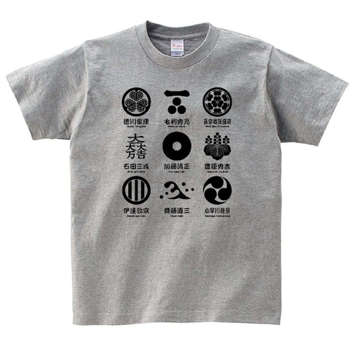 家紋 一覧 戦国 Tシャツメンズ レディース 半袖 武将 大河