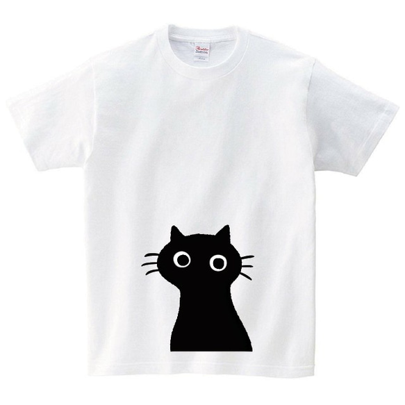 猫 お揃い カップル ペアルック Tシャツ ブランド メンズ レディース おしゃれ かわいい 白 夏 プレゼント 2枚目の画像