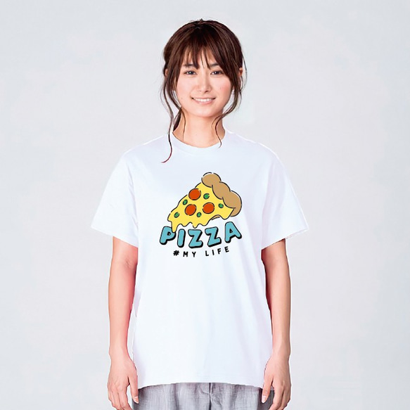 親子Tシャツ　ピザ