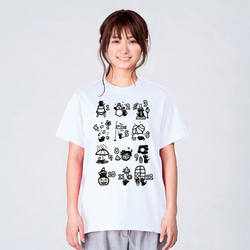 猫 カレンダー Tシャツ メンズ レディース キッズ 子供服 半袖 大きいサイズ プレゼント ギフト 2枚目の画像