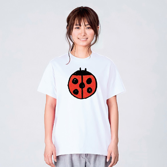 てんとう虫 昆虫 Tシャツ メンズ レディース キッズ 子供服 半袖