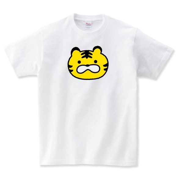 トラ 寅 虎 干支 Tシャツ メンズ レディース キッズ 子供服 半袖 大きいサイズ プレゼント ギフト 1枚目の画像