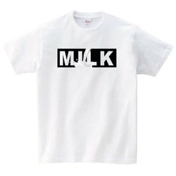 MILK Tシャツ Tシャツ デザインTシャツ通販ShortPlate 通販 7329483