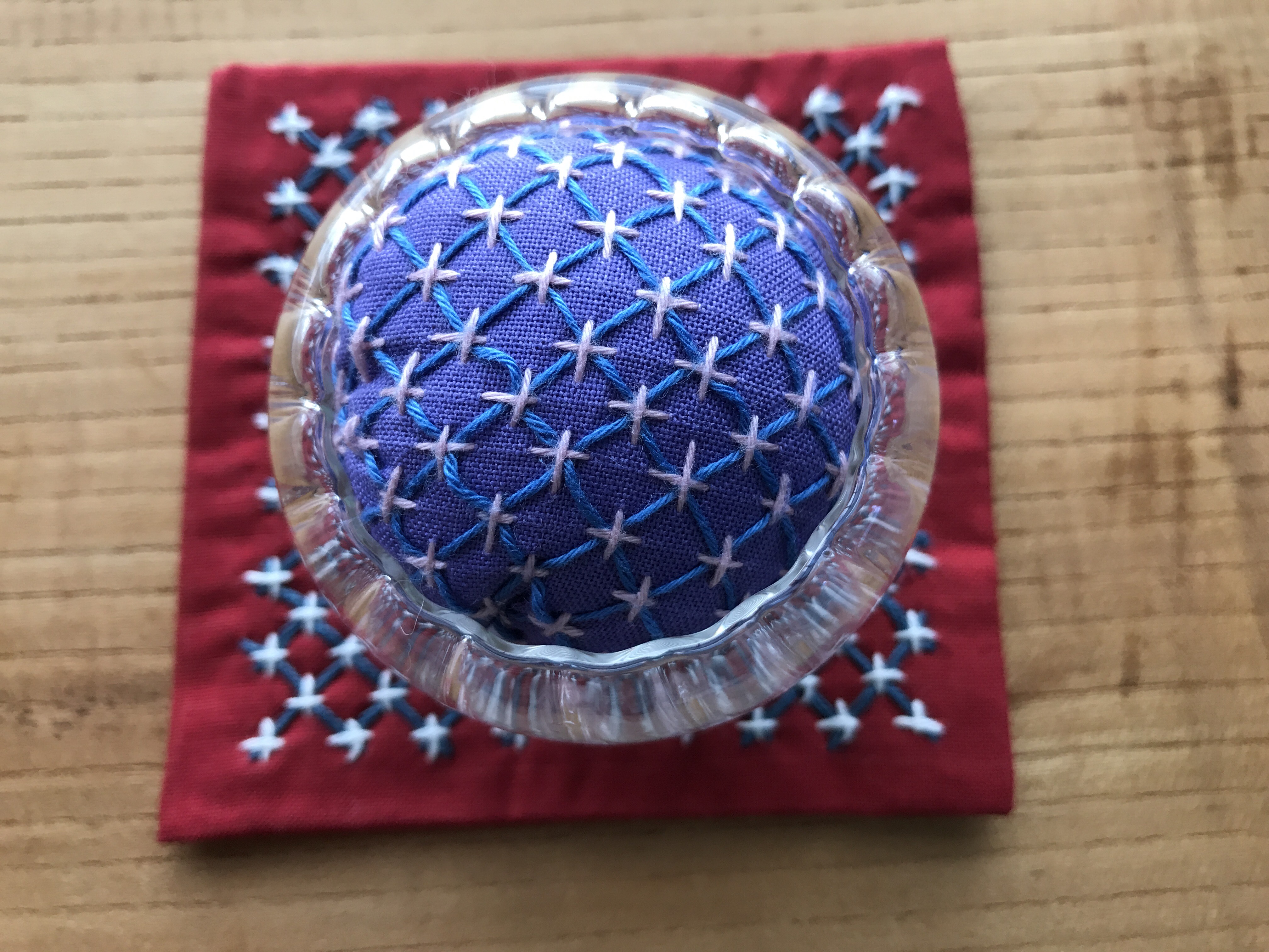 庄内刺し子の針山（針刺し ピンクッション） その他インテリア雑貨