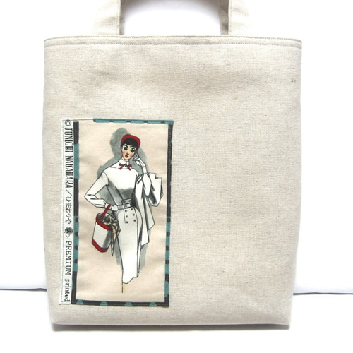 トートバッグ 小関鈴子監修 中原淳一デザインソレイユ 赤いスカートの