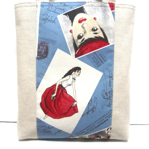 中原淳一♥トートバッグ♥ハンドメイド トートバッグ 小関鈴子監修 中原淳一デザインソレイユ お洒落な