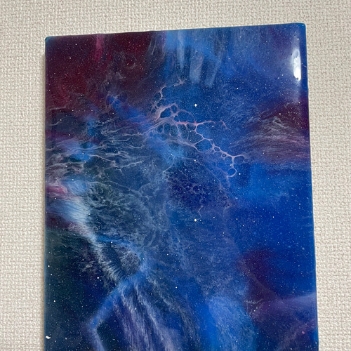 絵画 レジンアート 宇宙 星雲 星空 大寸 オリジナル 銀河