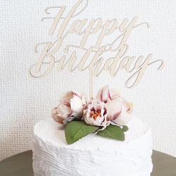 ♡happy birthday♡ ケーキトッパー♡ その他雑貨 Celestial Wedding