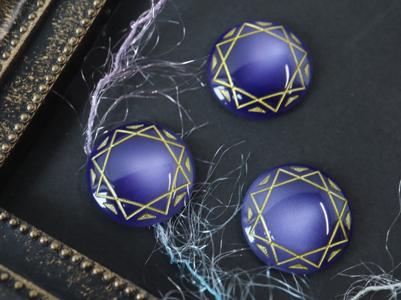 マジカル柄カボションA　#506　18mm　6個入り 人気・おすすめ｜売れ筋商品・話題商品におすすめ コスパ重視 安心配送 コスパ重視