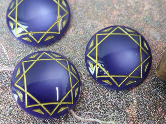 マジカル柄カボションA　#506　18mm　6個入り 人気・おすすめ｜売れ筋商品・話題商品におすすめ コスパ重視 安心配送 コスパ重視