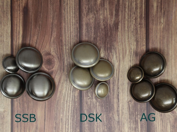 メタルボタン　15～25M　KBS-A　C/DSK 5枚目の画像