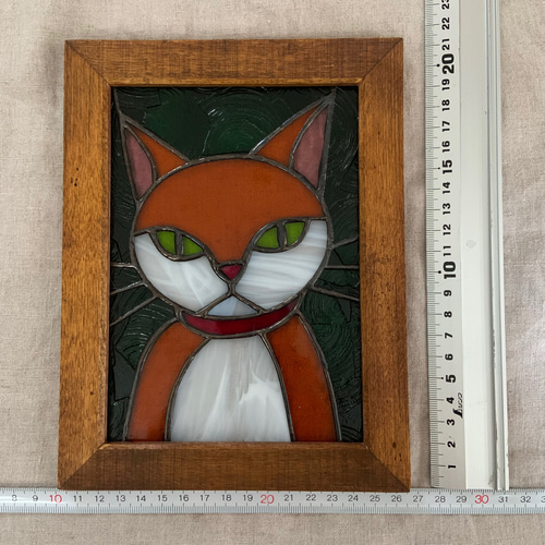 猫のステンドグラス 白黒猫 その他アート ADELY 通販 11838769