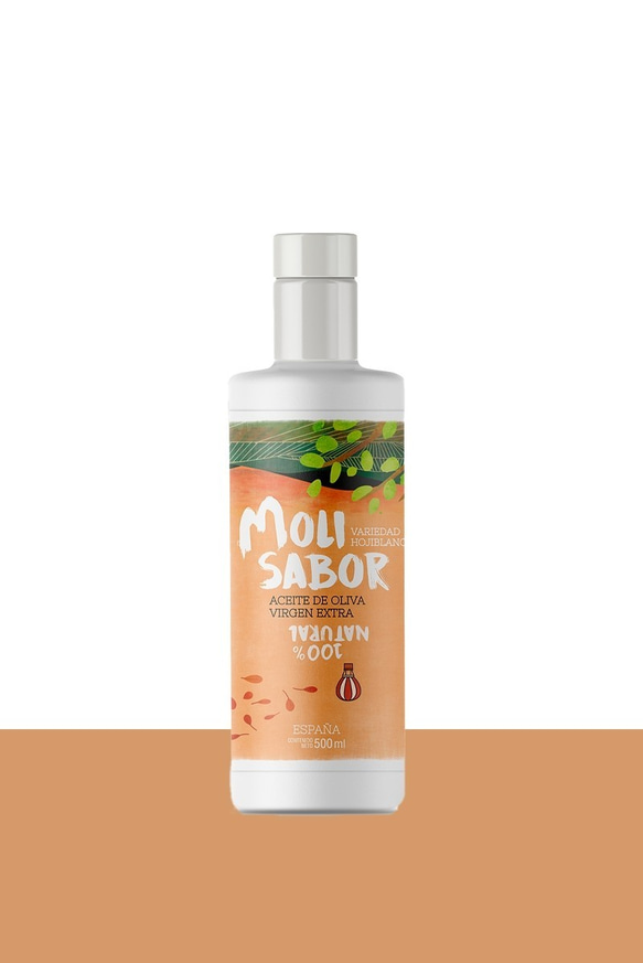 MOLISABOR  オヒブランカ　500ML.　2024年収穫　2023年オリーブジャパン金賞受賞 1枚目の画像