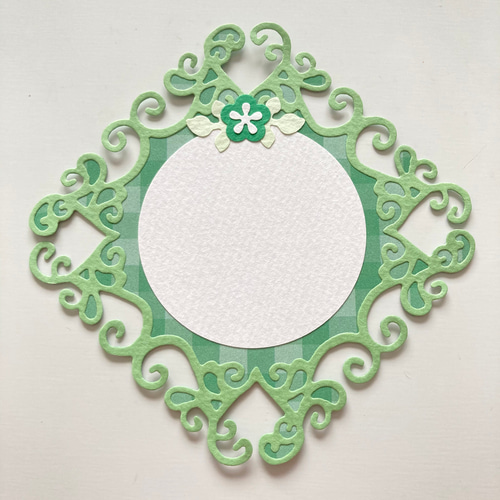 節分☆クラフトパンチ☆アルバム☆せつぶん☆緑 雑貨・その他 star