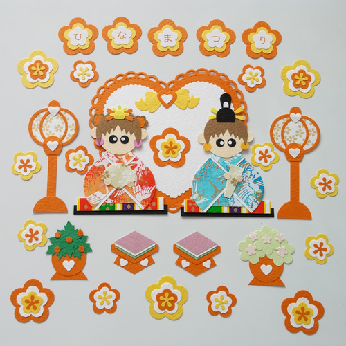 クラフトパンチひなまつり