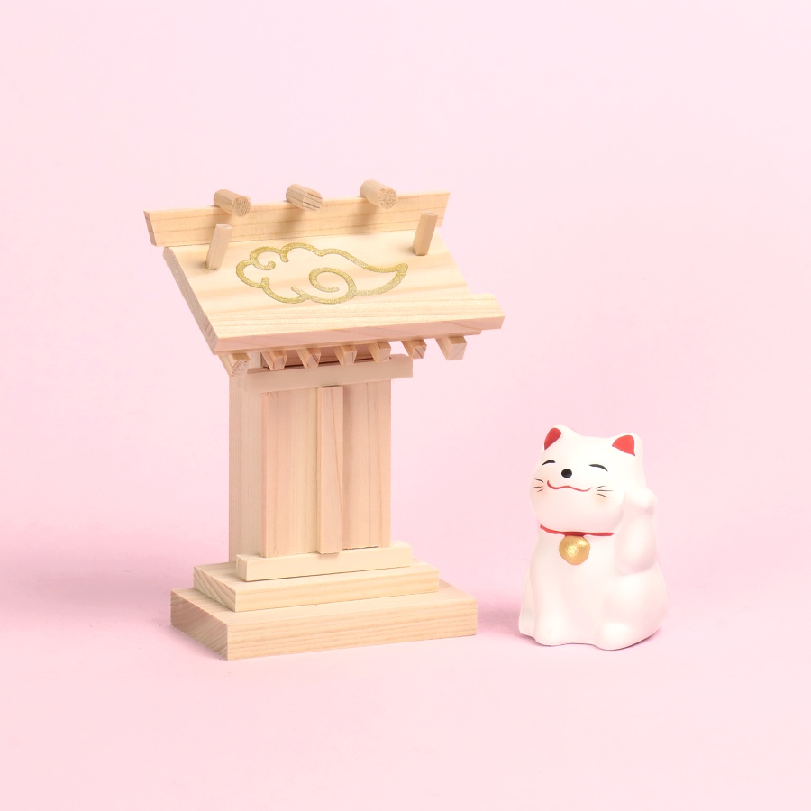 送料無料！【選べるにゃんこ】にゃんこが守護する 金雲神社
