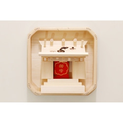 到處都有神社！磁鐵神社的守衛裝飾■小宮殿Unryu的焚燒郵票■壁掛式Omamori盒 第3張的照片