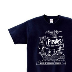 海​賊​船  150.160.（女性M.L） S～XL　Tシャツ【受注生産品】 1枚目の画像