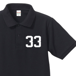 ナンバリング33 ポロシャツ【受注生産品】 Tシャツ Design For