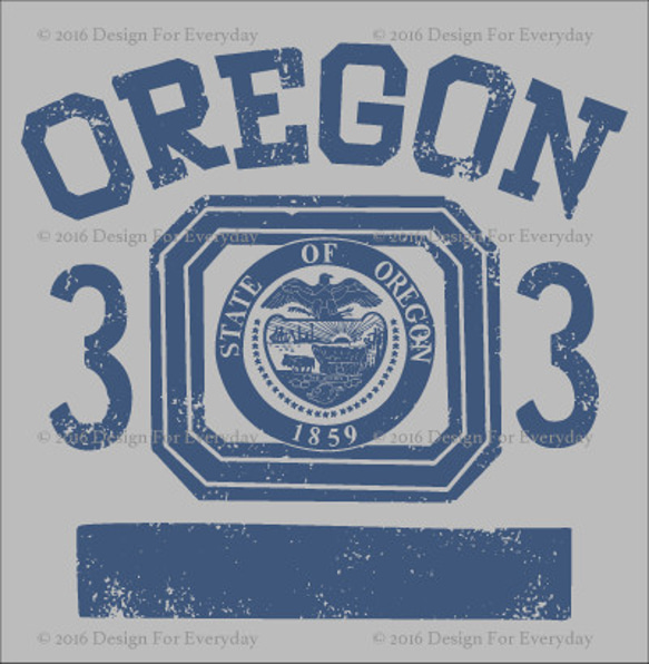 【再販】オレゴン　33 オールドスクール風　150（女性S〜M） Tシャツ　【受注生産品】 3枚目の画像