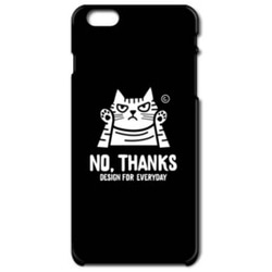 NO, THANKS　～ねこシリーズ～　 iPhone6ケース【受注生産品】 2枚目の画像