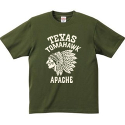 【再販】ネイティブ・アメリカン　XS～XL Tシャツ 【受注生産品】 2枚目の画像