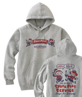 スパークプラグとBoy & Girl【両面A×B柄】【受注生産品】