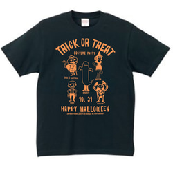 【再販】ハロウィン TRICK OR TREAT　Tシャツ 【受注生産品】 2枚目の画像