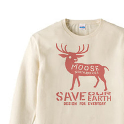 moose　 長袖Tシャツ S～XL【受注生産品】 1枚目の画像