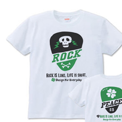 ギターピック　S～XL　Tシャツ【受注生産品】 1枚目の画像