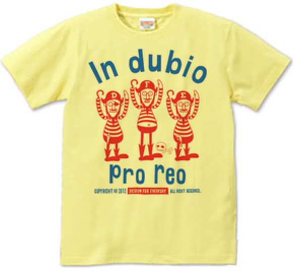 海賊～in dubio pro reo～ 　XS（女性XS～S）　Tシャツ【受注生産品】 2枚目の画像