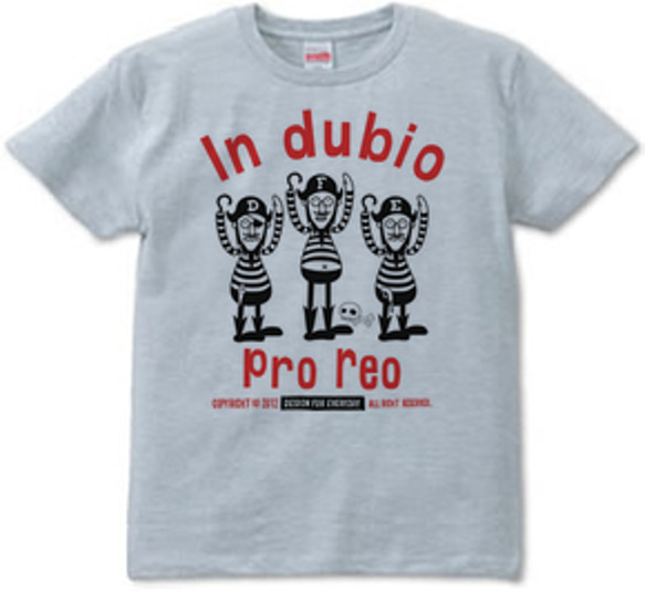 海賊～in dubio pro reo～　S～XL　Tシャツ【受注生産品】 2枚目の画像