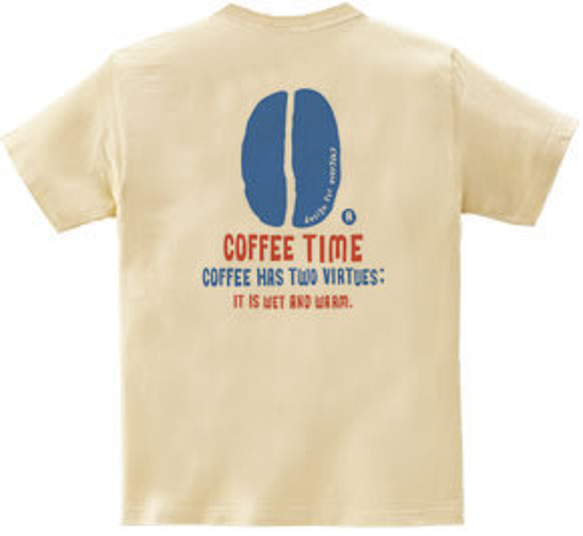 【再販】coffee time-～have a break?～　 WM～WL•S～XL　Tシャツ【受注生産品】 3枚目の画像