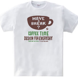 【再販】coffee time-～have a break?～　 WM～WL•S～XL　Tシャツ【受注生産品】 2枚目の画像